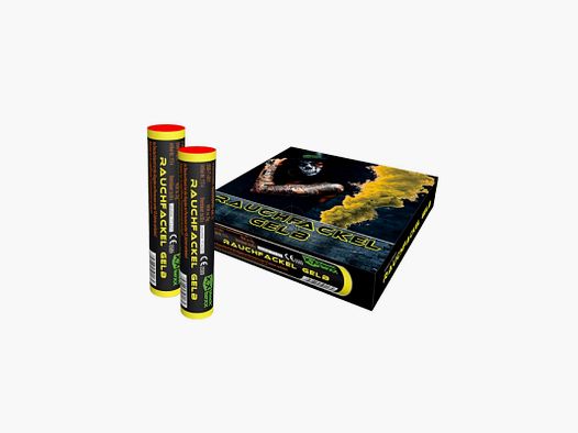 Blackboxx smoke flare 5-pack 60 sec. - Yellow