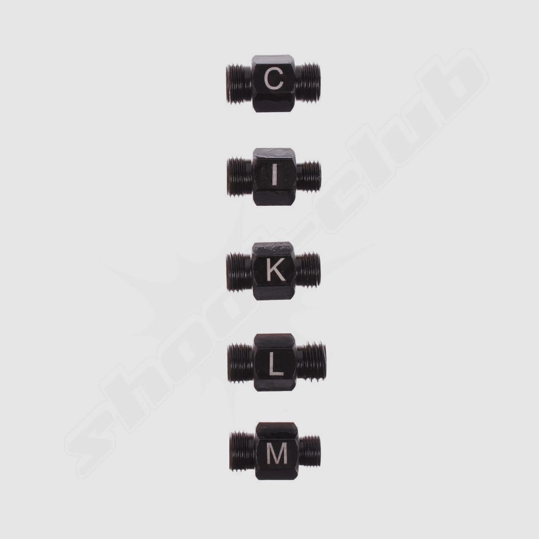 UMAREX Pyro Launcher 5-voudig 15mm /rood /5 adapters I,K,C,M,L