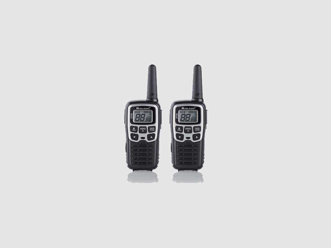 Midland XT50 Walkietalkie Blister van 2 stuks, afbeelding 1 van 3