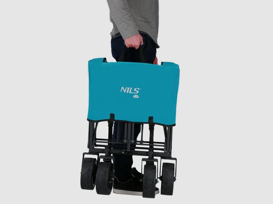 NC1607 Handwagen Türkis 100L Nils Camp