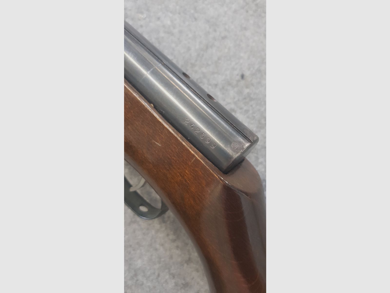 Weihrauch HW 35 von Bj. 1966  ohne F-Zeichen  Knicklauf  Luftgewehr Kaliber 4,5 mm HW35
