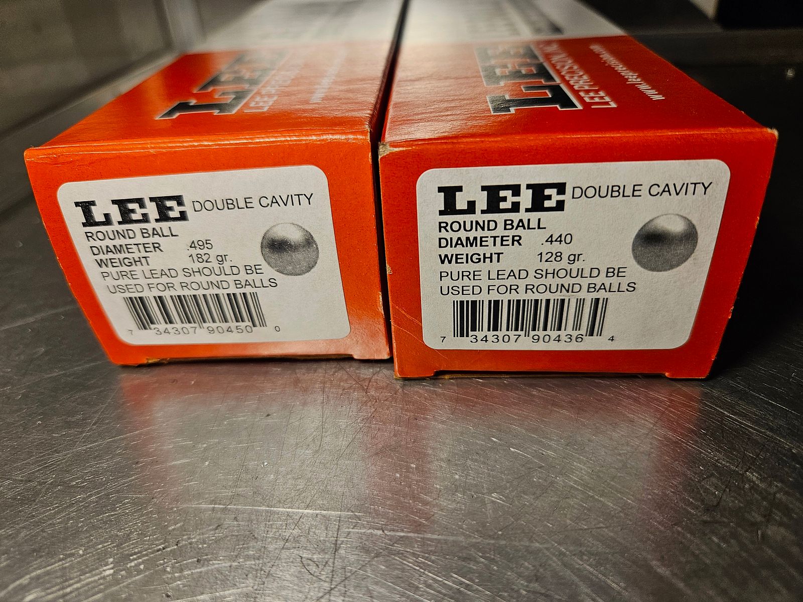 2X LEE PRECISION RUNDKUGELN 495 UND 440