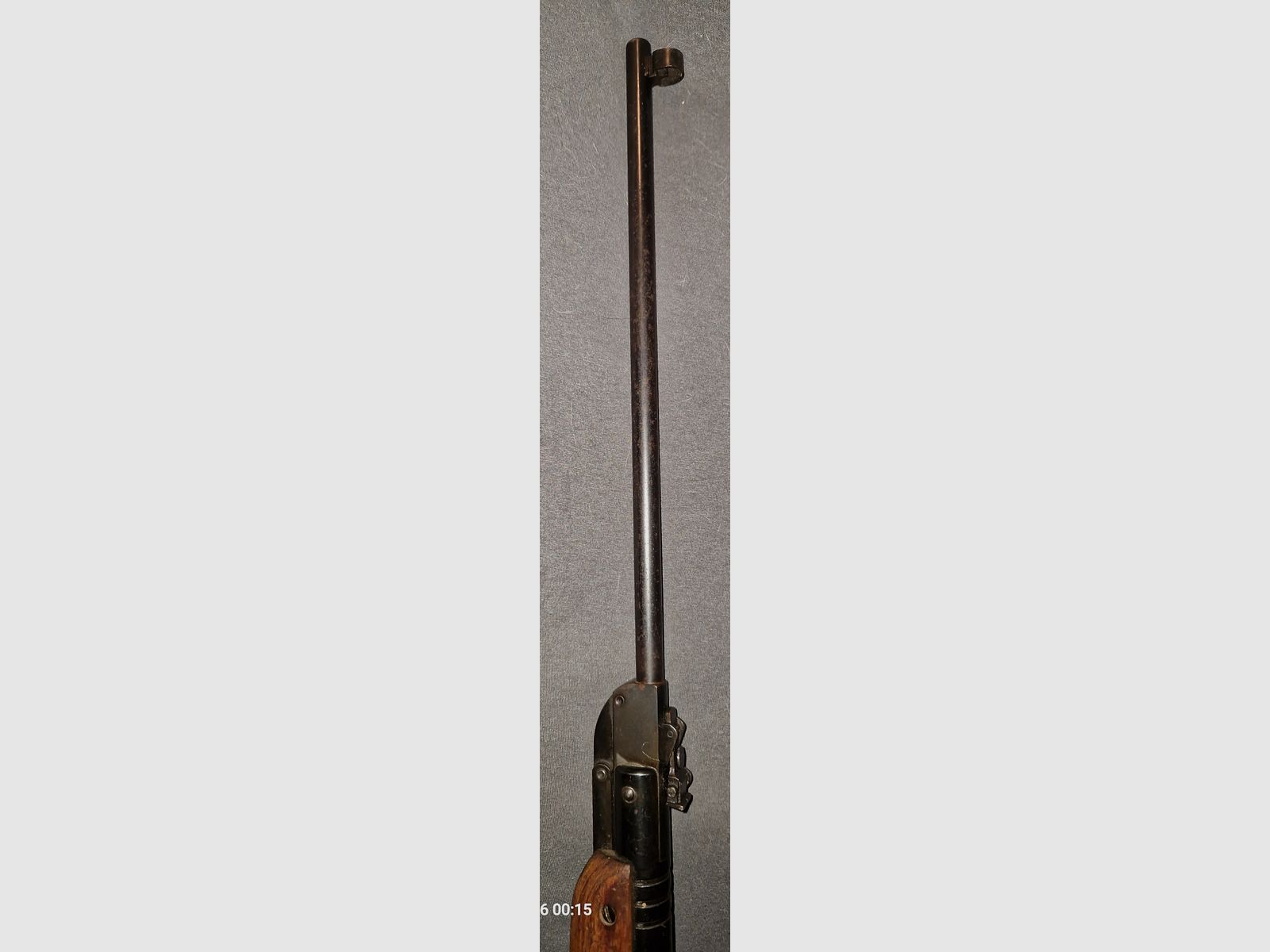 HAENE SUHL III - 56 / 3 - 56 / S 32/1108/1007 /4.5mm / GDR VEB AIR RIFLE VERY GOOD PRESSURE / LITTLE SURFACE RUST / VERY RARE ( NR31 ) ------>! READ DESCRIPTION ! <------