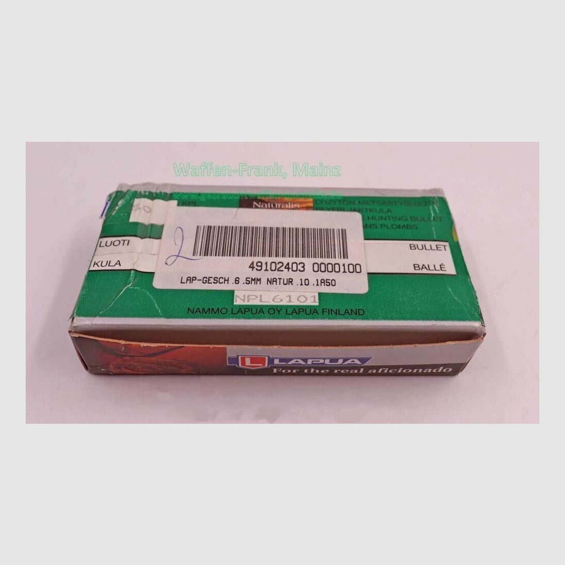 Lapua / Finnland Büchsengeschosse 6,5mm (.264)