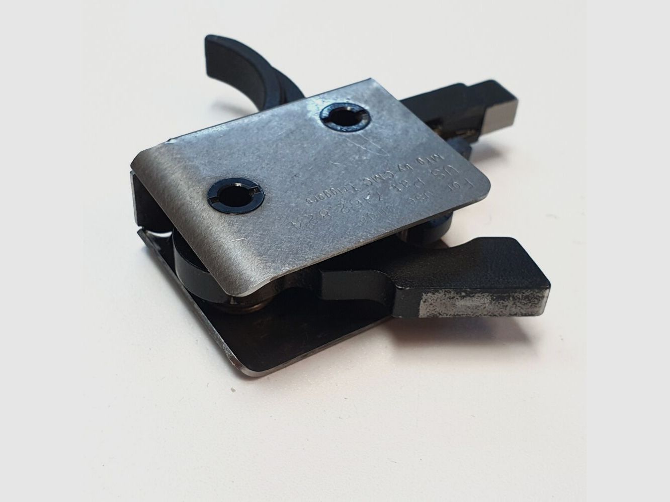 CMC Triggers CMC TRIGGERS Grilletto a Singolo Stadio Curvo 2.5lb AR15/AR10 - Grilletto Drop-in, immagine 4 di 4