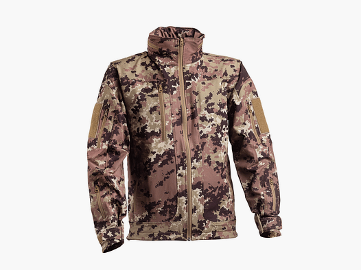 NERG OPENLAND TACTICAL – GIACCA LIGHT SOFTSHELL “DELTA” Italian Camo