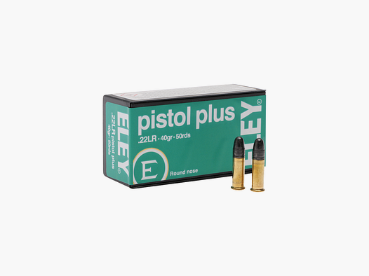 22lr Eley Pistol Plus LRN 40 gr VE 50