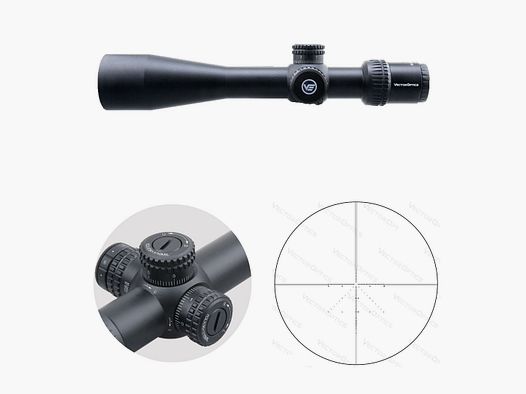 Vector Optics SCFF-37 Veyron 6-24x44IR FFP – 21mm Picatinny/Weaver