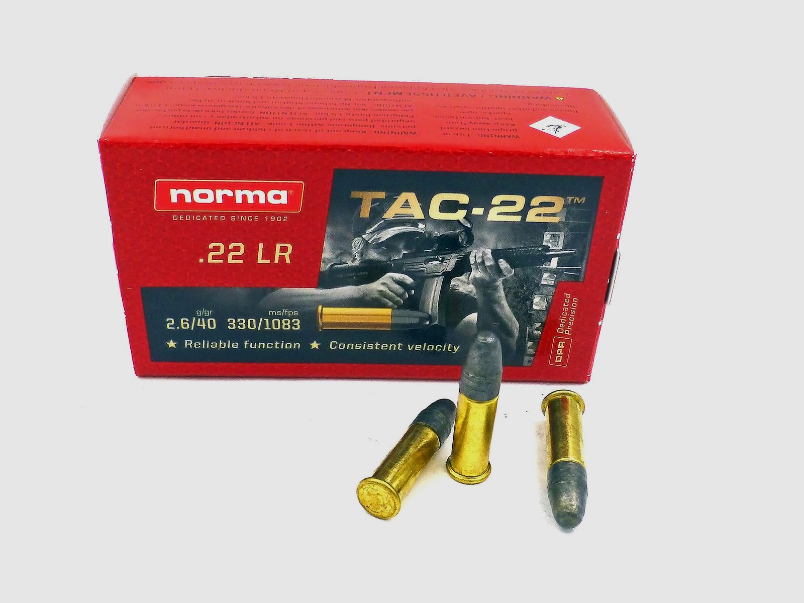 NORMA TAC-22LR Patrone, ab Frs. 6.50/50pc