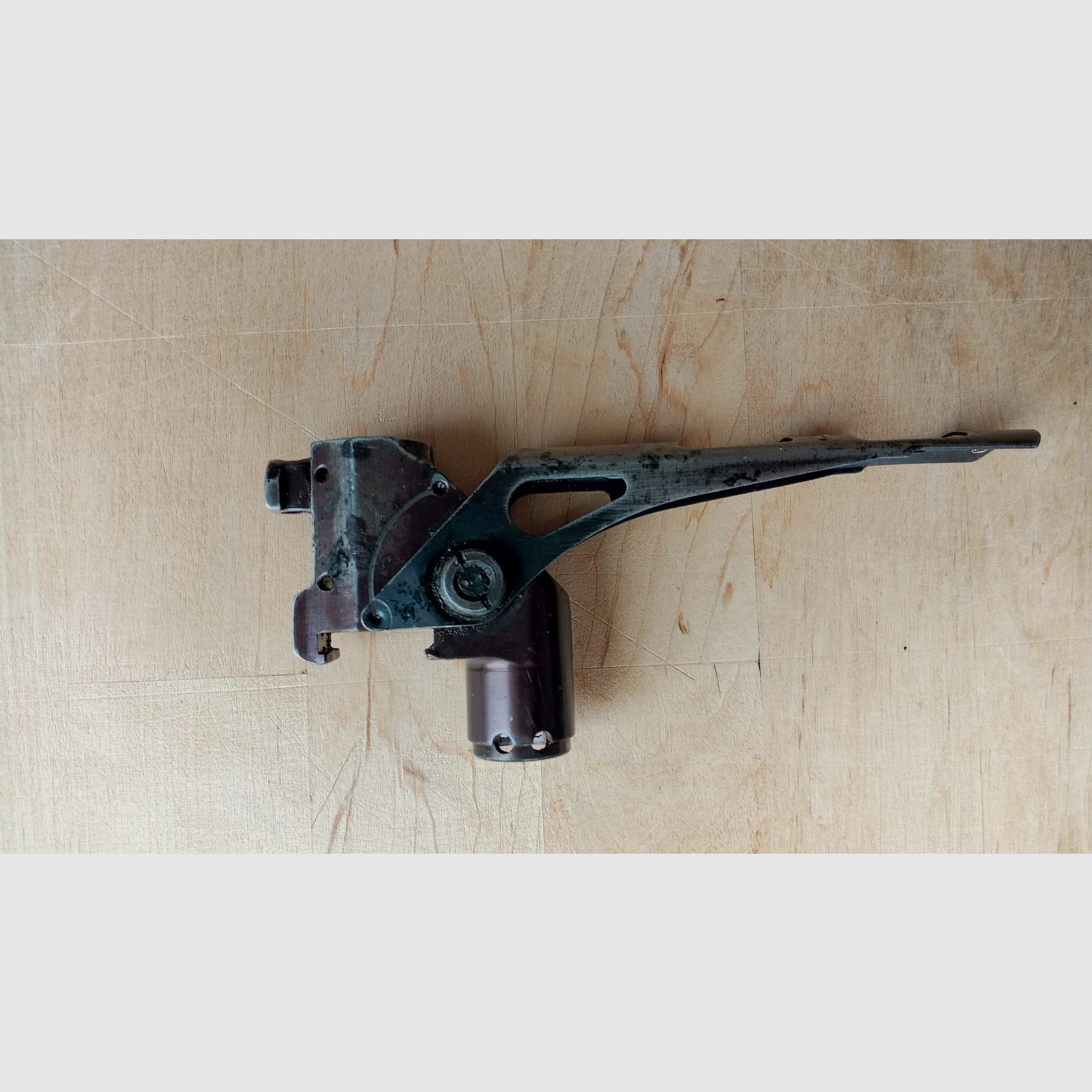Original Zastava M70 Granatwerfer Visier / Yugo AK Gasblock / Mechanisch einwandfrei, aber Brünierung weitestgehend runter, Bild 3 von 9