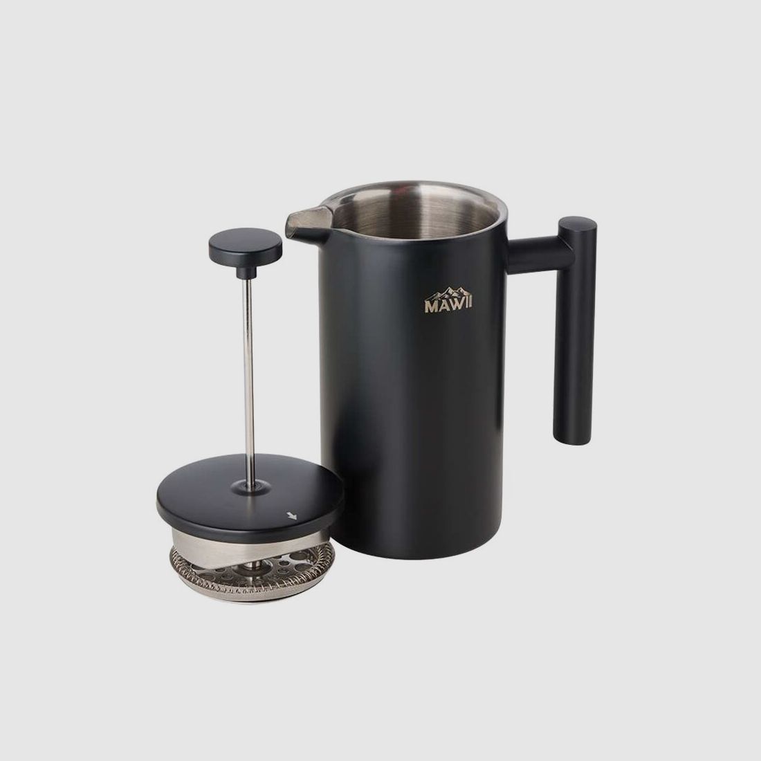 Caffettiera in Acciaio Inossidabile/French Press, immagine 3 di 3