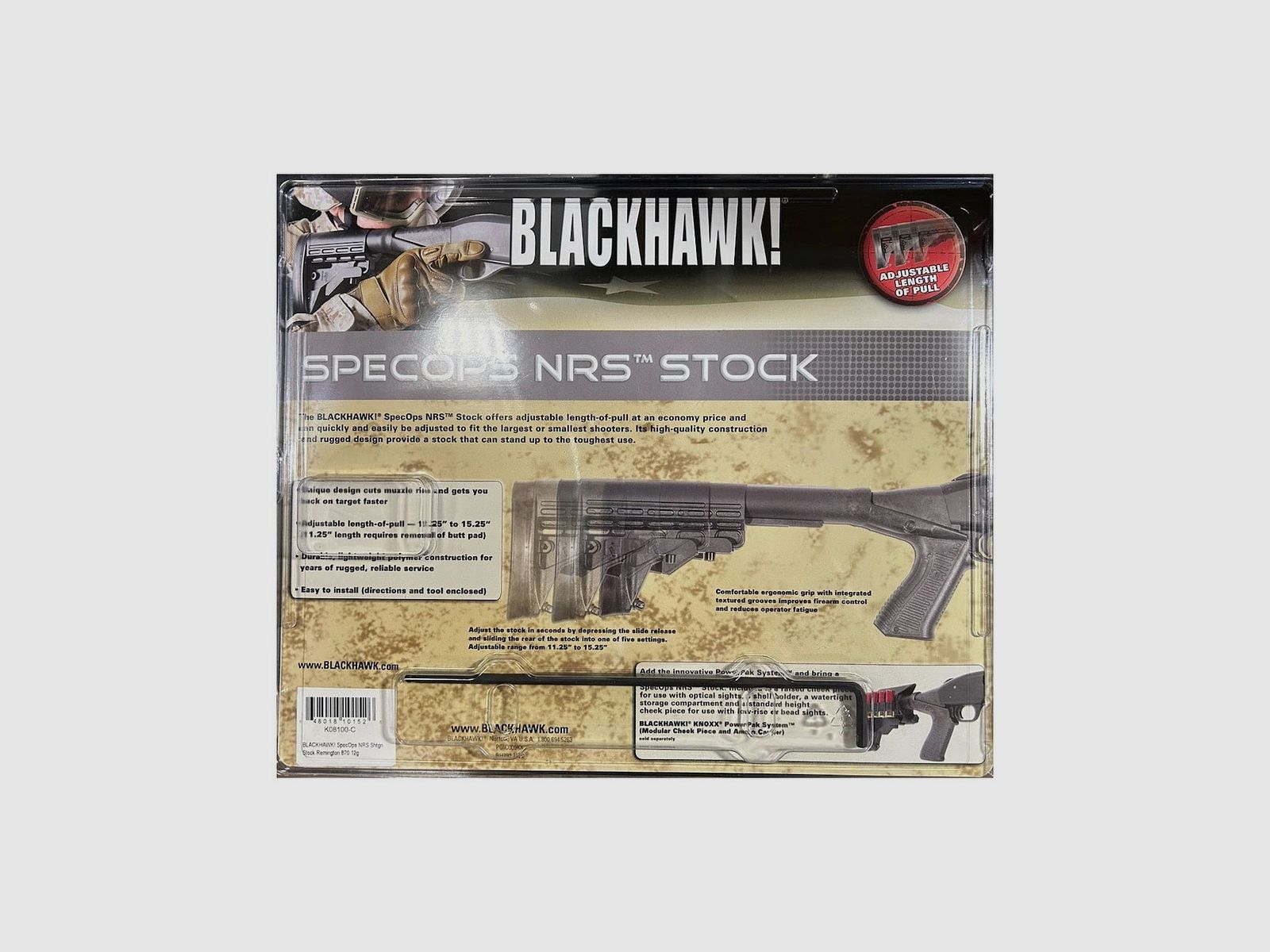 Stock + Forend BLACKHAWK SpecOps NSR – Rem 870, image 3 of 4