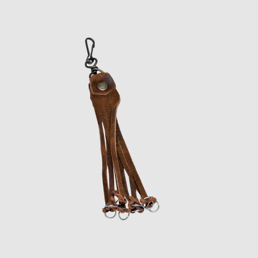 LEATHER BIRD HOLDER 8 STRANDS