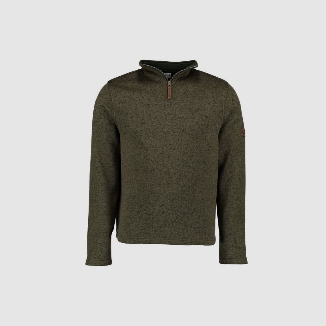 OS Trachten H-Strickfleece-Troyer mit Stick, Bild 2 von 4