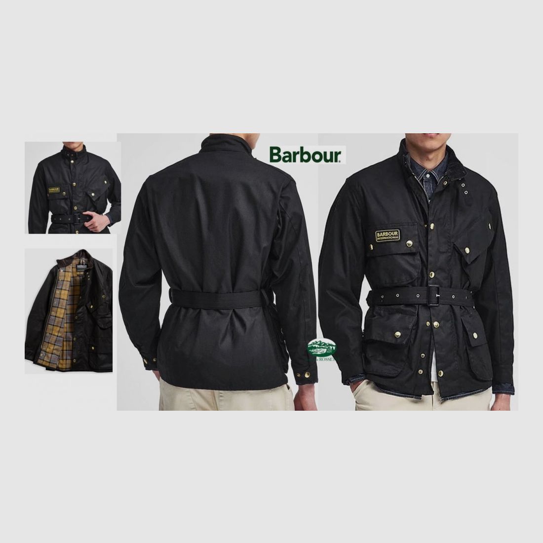 BARBOUR International Original Jacke schwarz