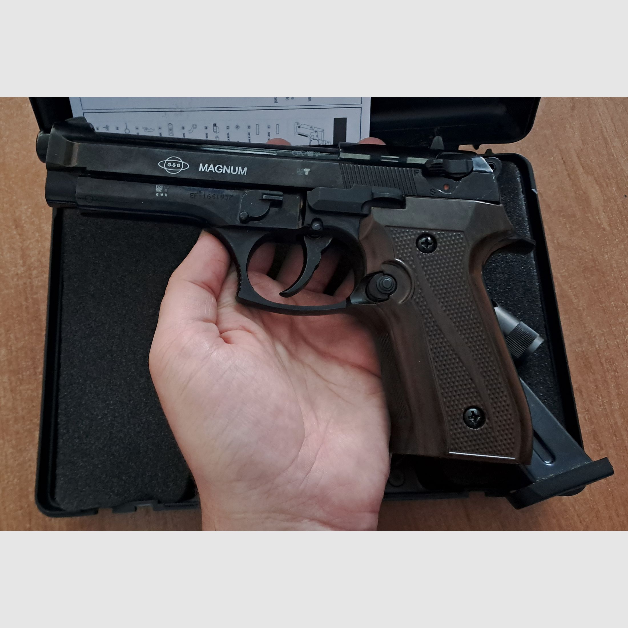 Ekol Firat Magnum PTB 973 en calibre 9mm Bang avec accessoires !