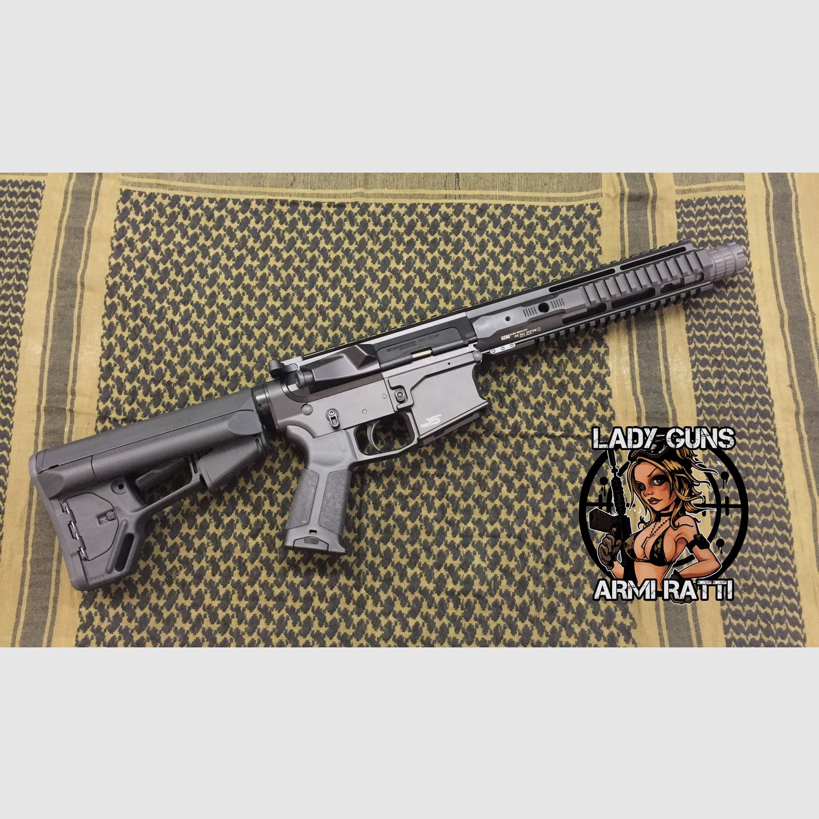 HERA ARMS Pistole Kal. .300 AAC mit Magpul ACS Schaft, Bild 1 von 3