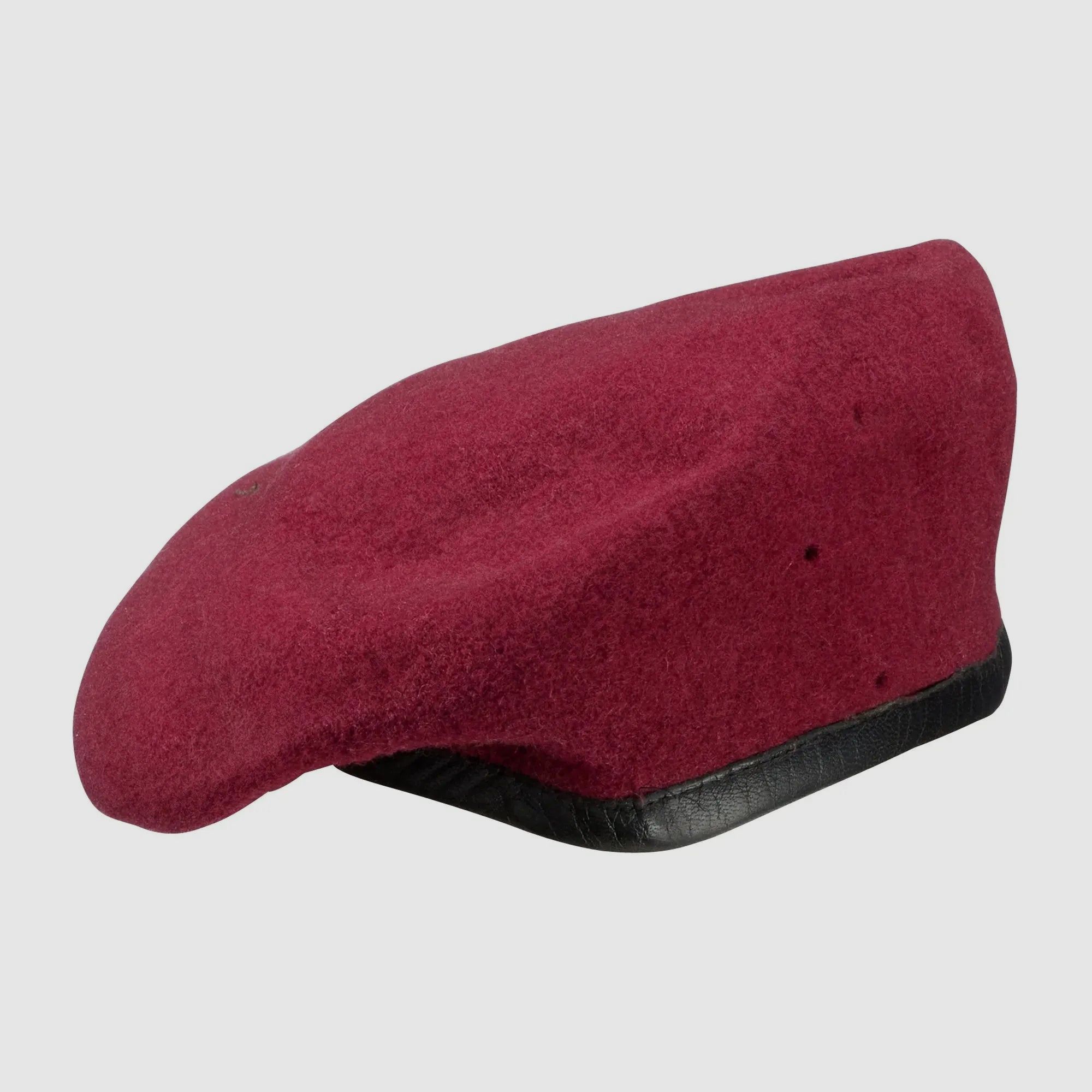Bundeswehr Original BW Barett bordeaux gebraucht
