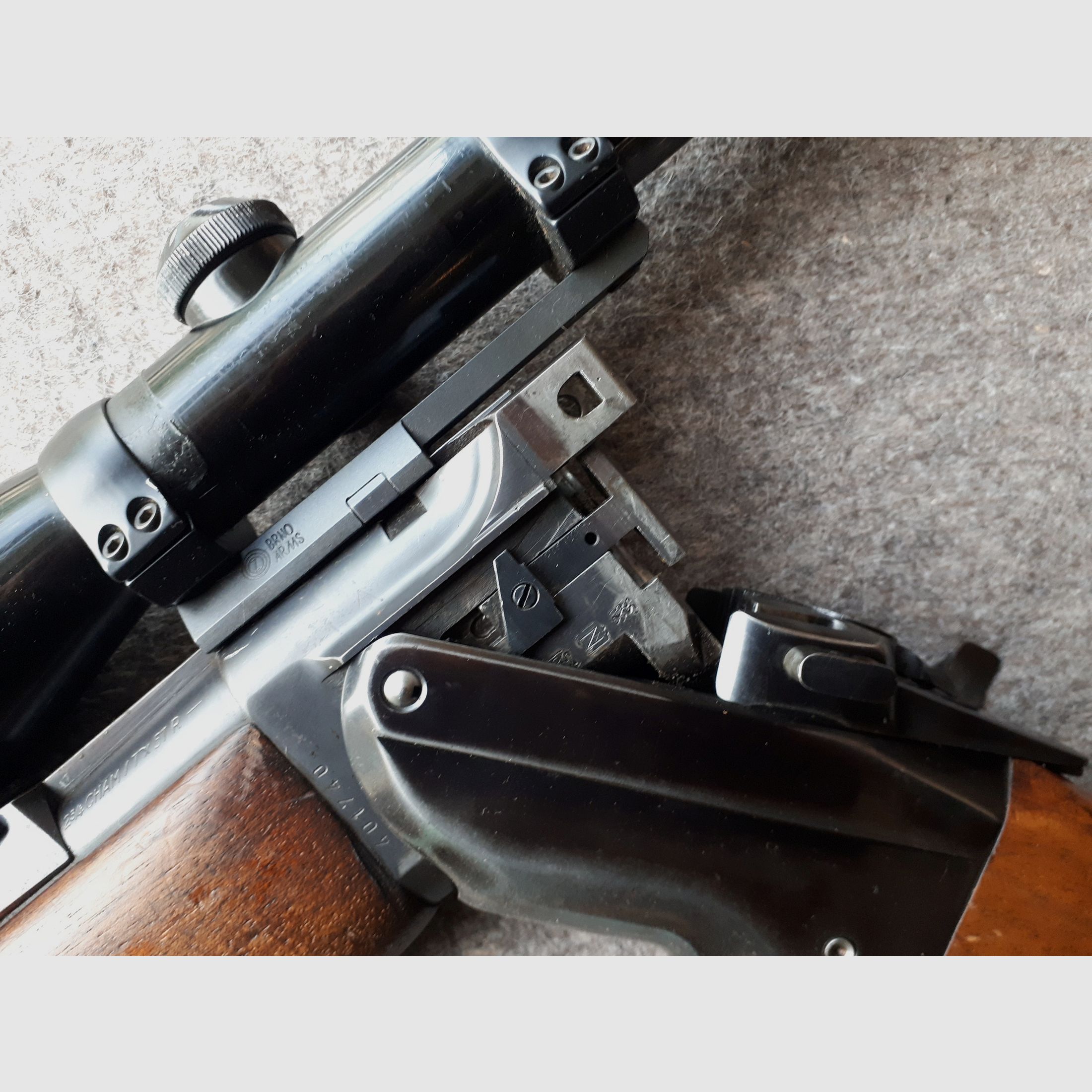 Fucile a canne sovrapposte modello Brünner ZH