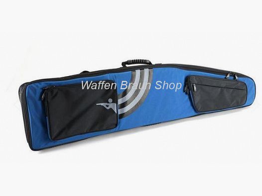 JAKOB WINTER Gewehrtasche Sport X7 schwarz/blau ( die Blautöne können abweichen)