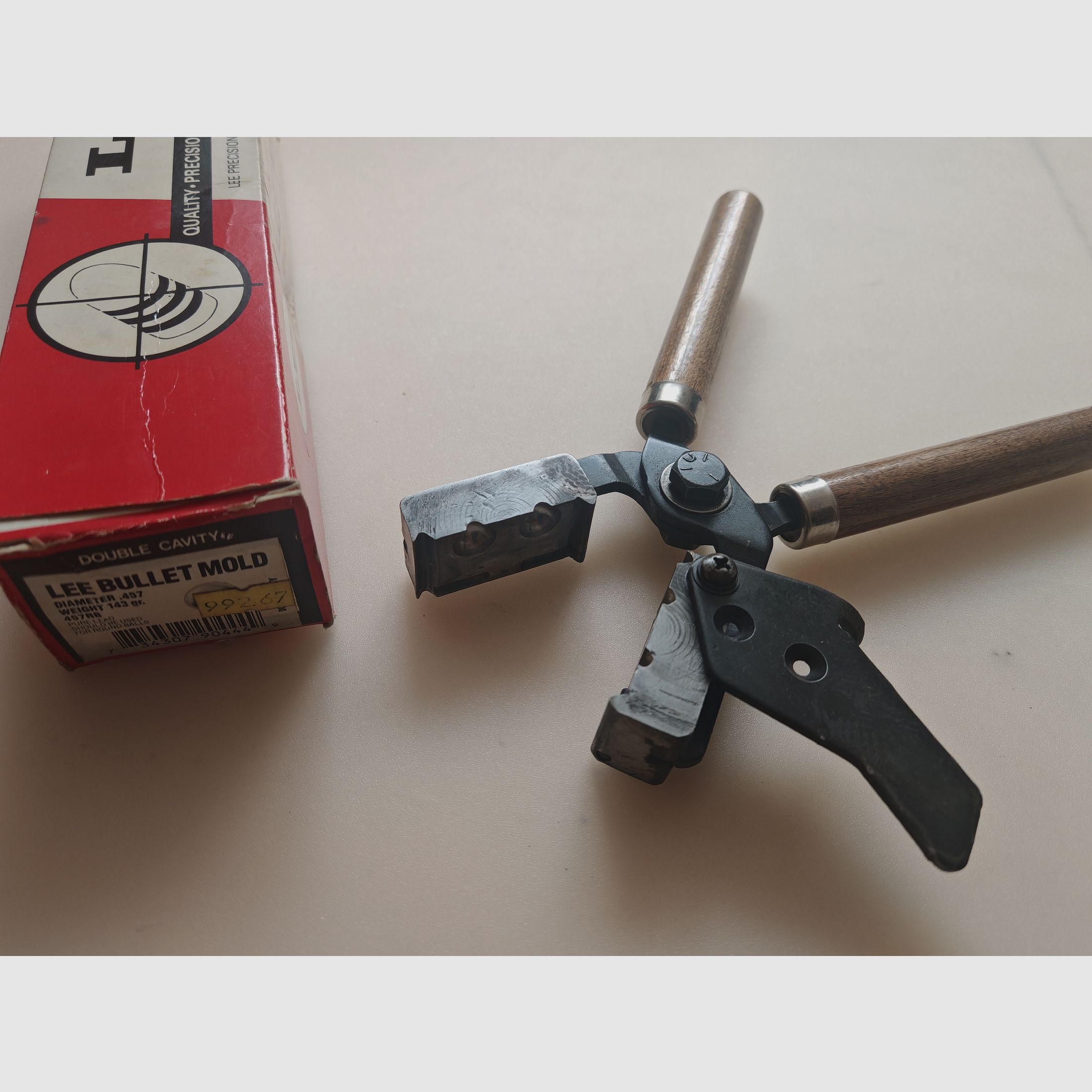 457 RB LEE Rundkugel Doppelkokille