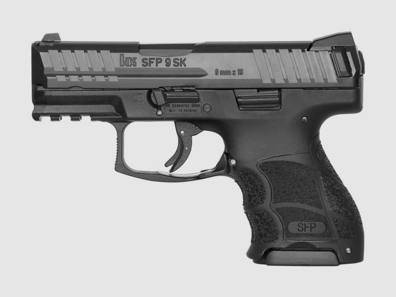 HECKLER & KOCH SFP9SK-SF, kal. 9 mm Luger, czarny