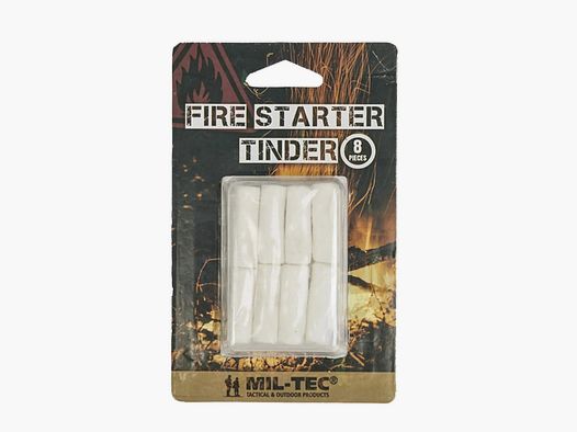 Mil-Tec Accenditore di Fuoco Tinder 8 Pezzi