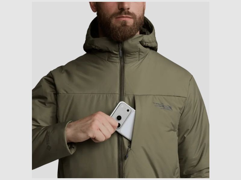 Sitka Kelvin Pro giacca con cappuccio - Dark Green Sage, immagine 7 di 11