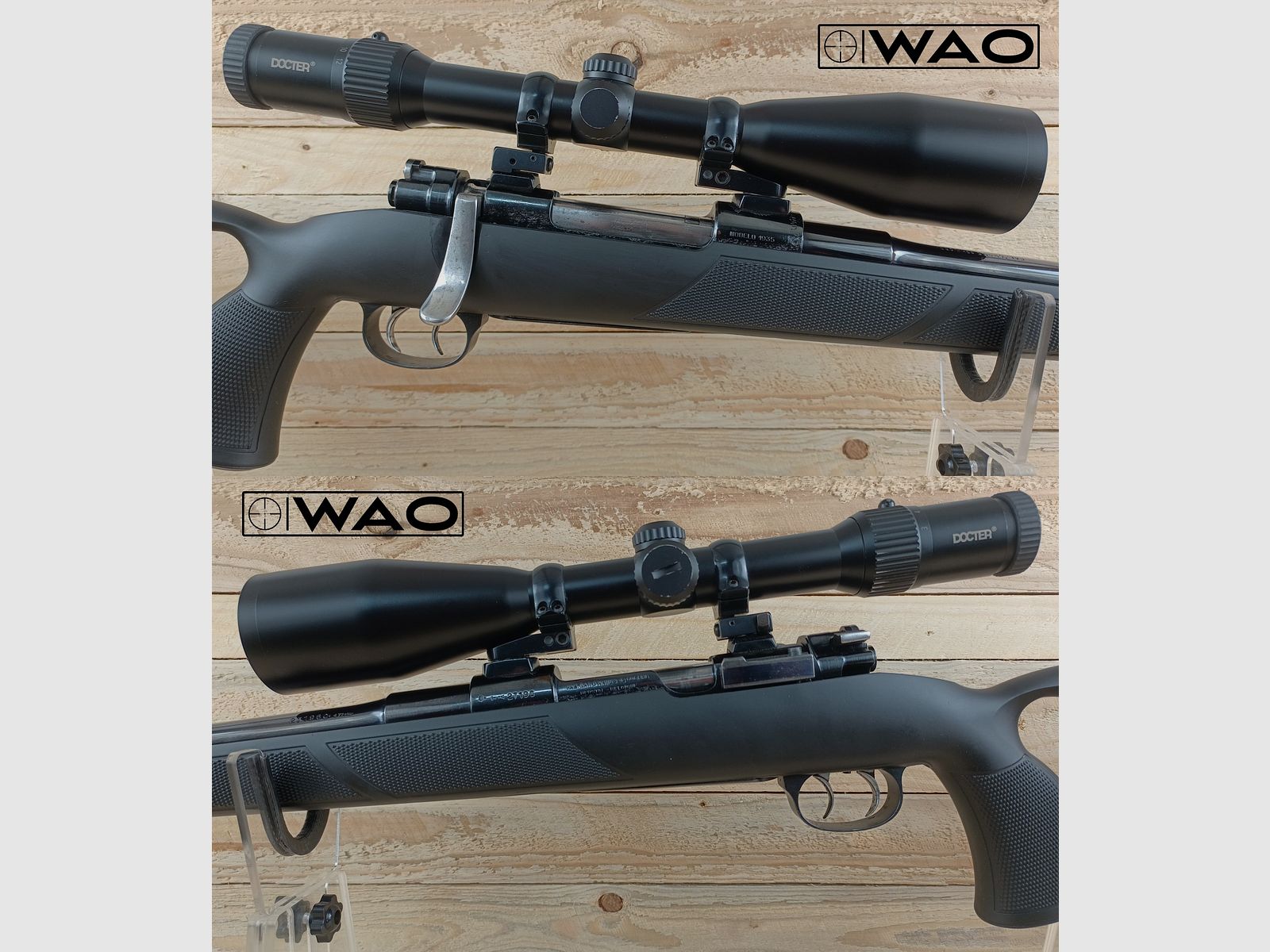 Mauser Pérou, FN Mod. 1935 Pérou, R. Schroff, Cal. 7,5x55 Suisse *Unikat avec DOCTER Basic*