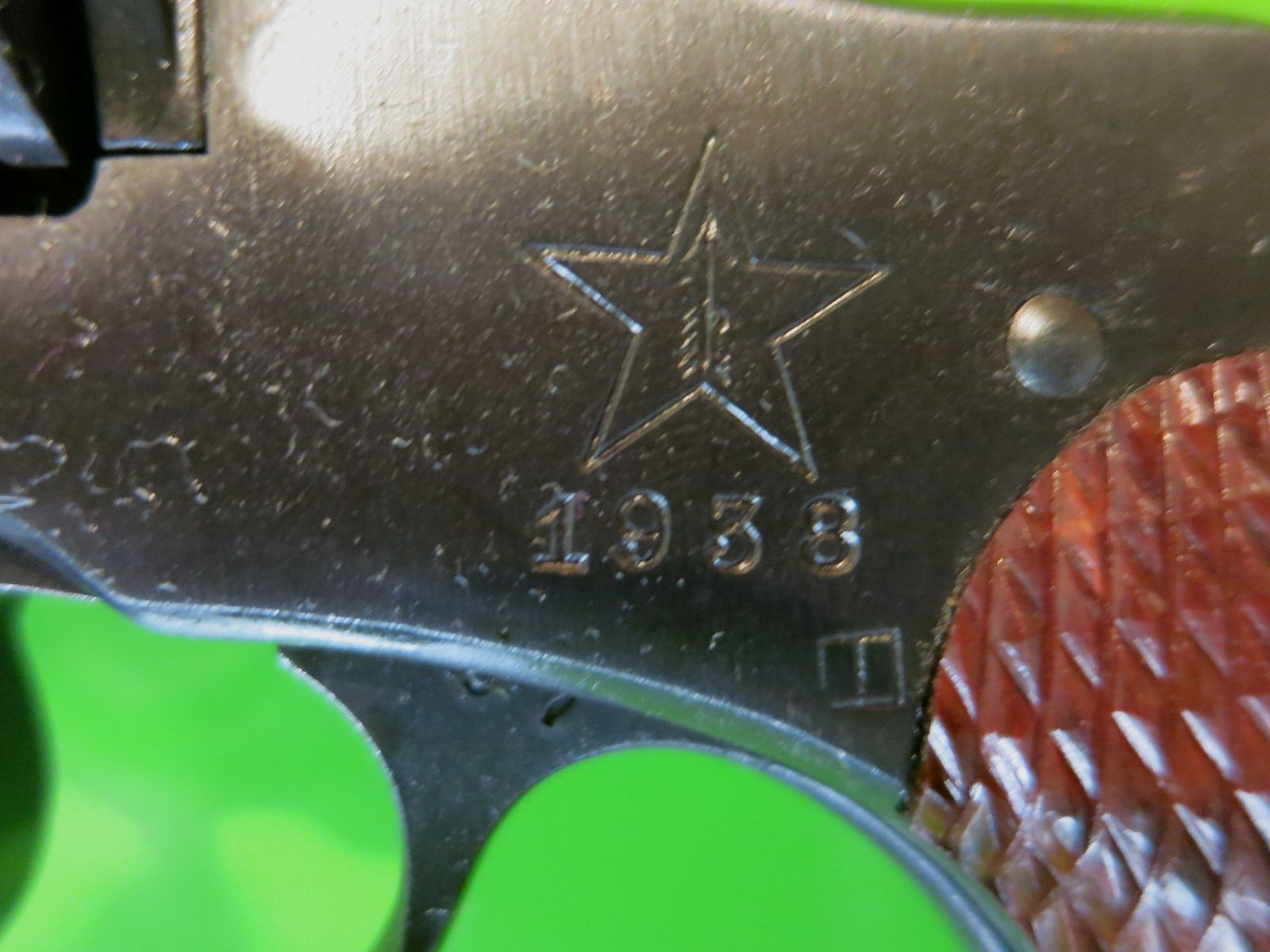 NAGANT-REVOLVER, 1938, gasdicht, 4mmM20, DA/SA Offiziere, perfekt Überarbeitet   #37-