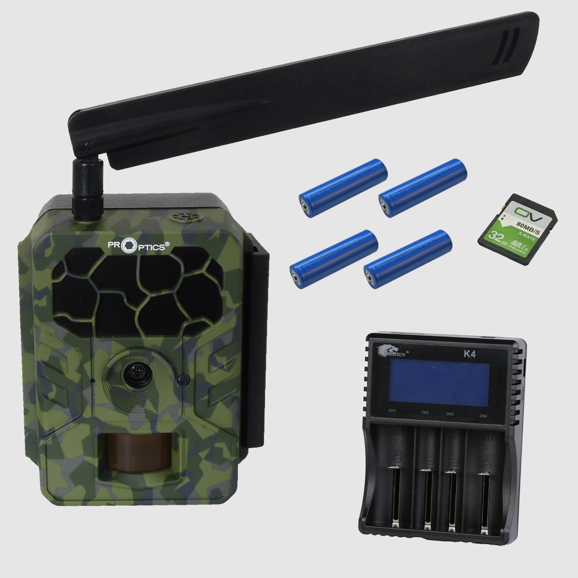 Pro-Optics PRO 4.4G Wildkamera-Starterset