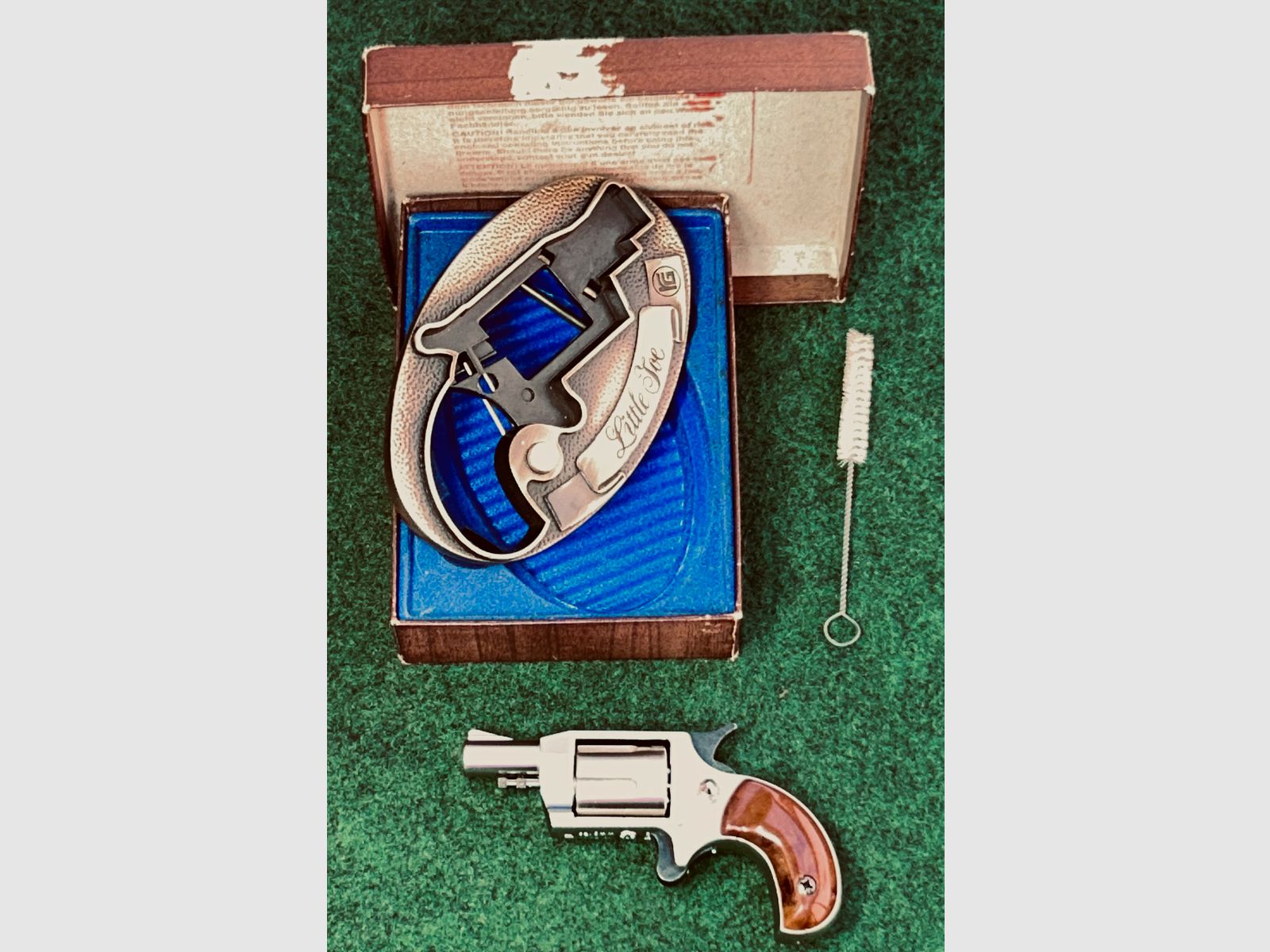 RÖHM Little Joe PTB 349 | Complete set with original belt buckle | 6 mm Flobert