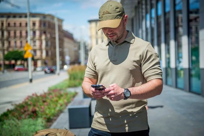 Polo Helikon UTL TopCool Olive Green (PD-UTL-TC-02), imagen 29 de 40