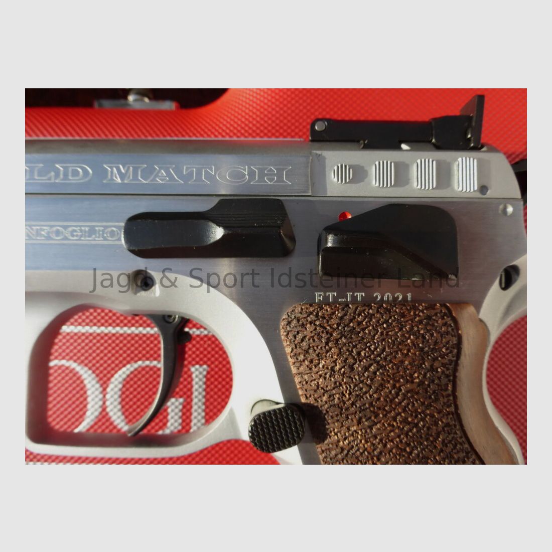 Tangfoglio Gold Match BDS incl. interchangeable systems 9mm Luger & .22lr