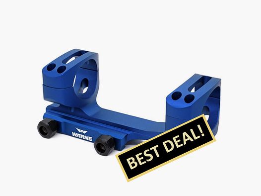 Montage Warne Skeleton - monobloc 1'' Weaver Bleu