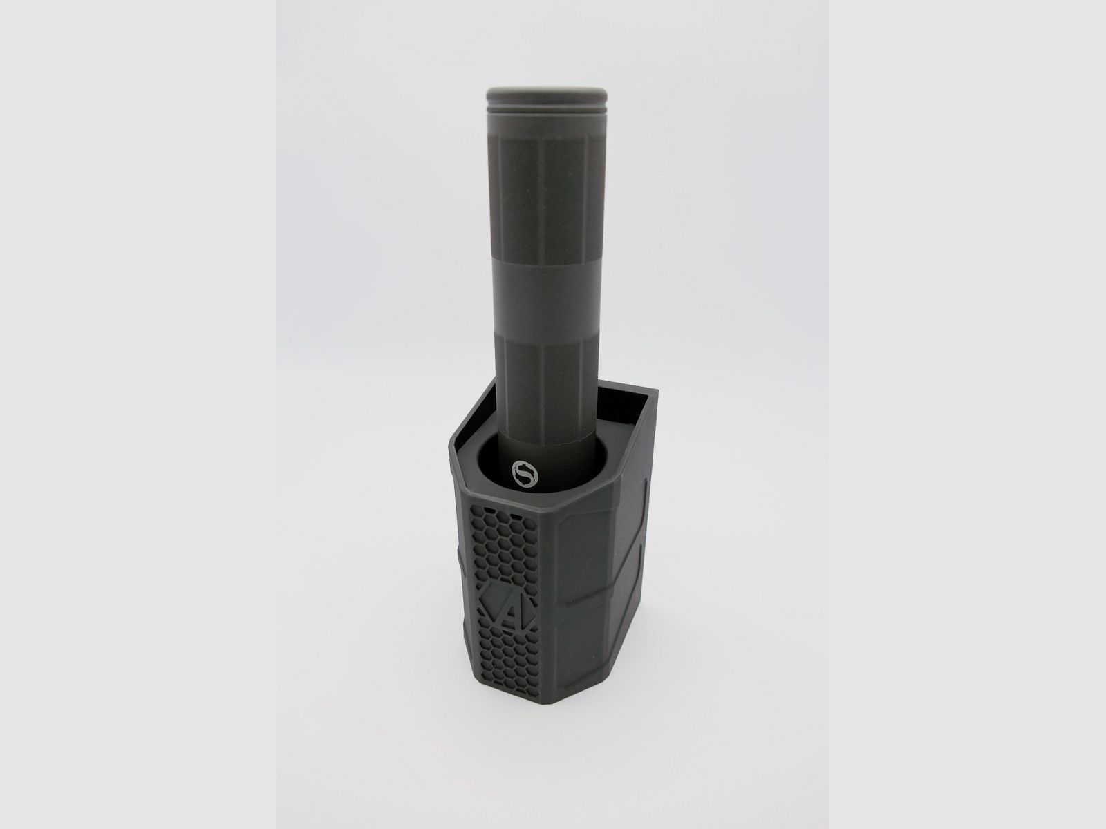 S-Rack Schalldämpferhalter  + das Original aus hochwertigem Polymer - KEIN 3-D Druck! -