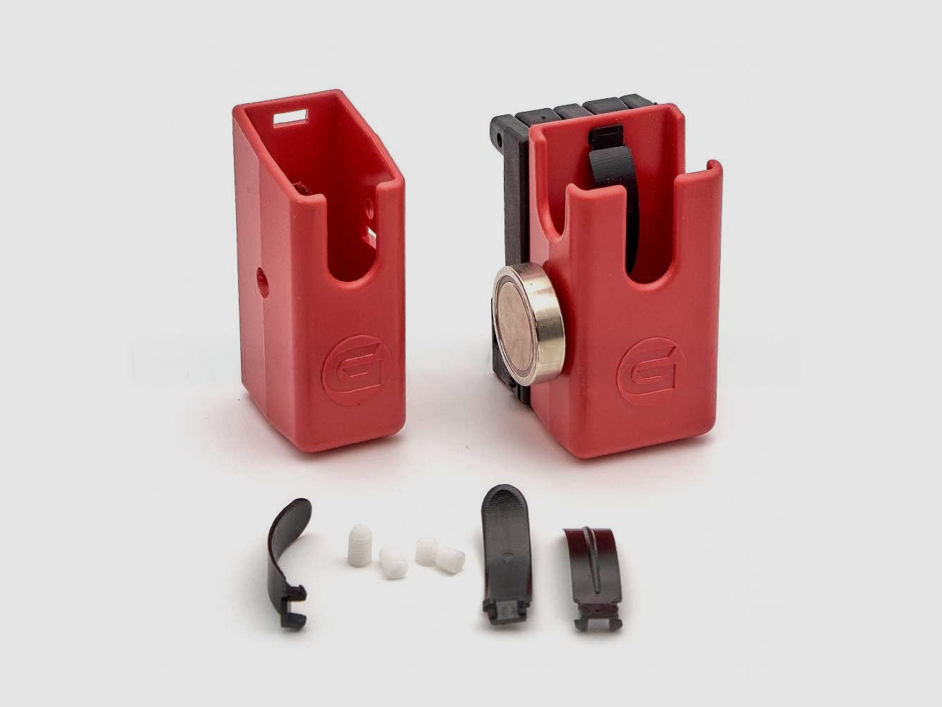 Ghost 360 CLIP D magazine holder with magnet, color: yellow, image 2 of 3