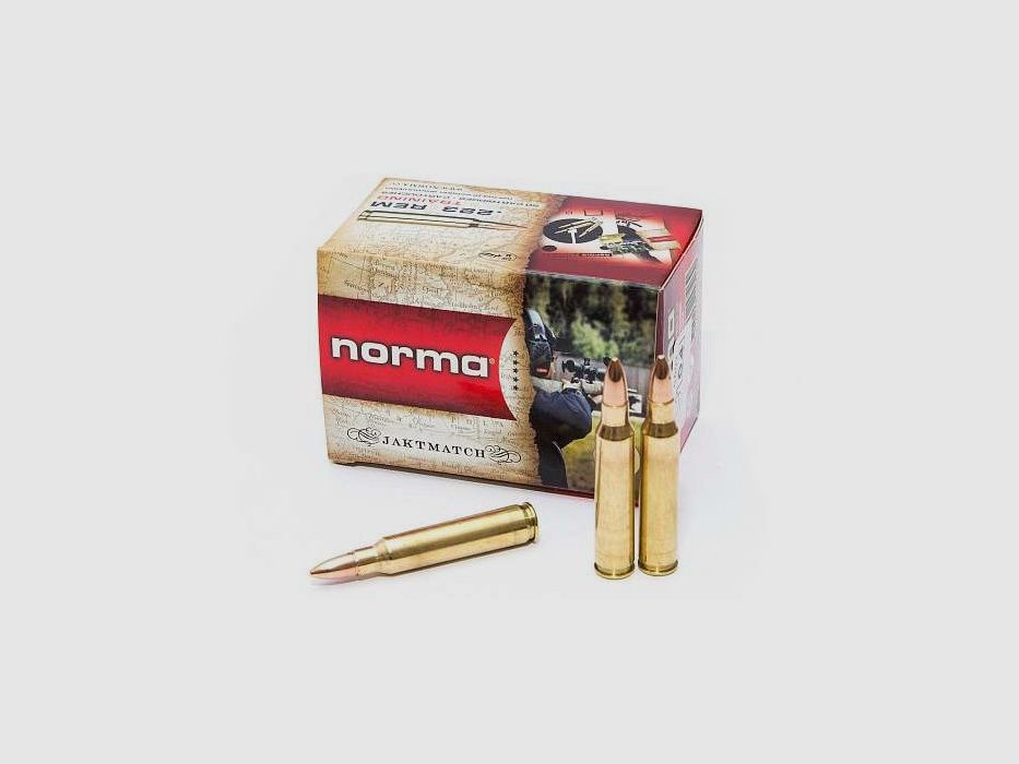 Amunicja Norma .223 Rem 55 FMJ Jaktmatch, zdjęcie 1 z 2