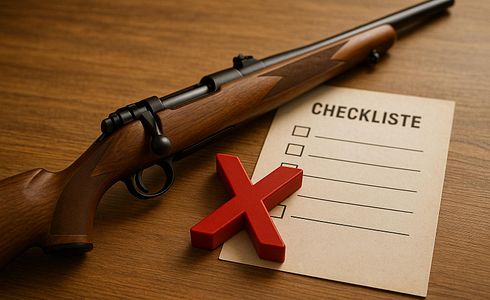 Checkliste: Erlaubte und verbotene Jagdwaffen