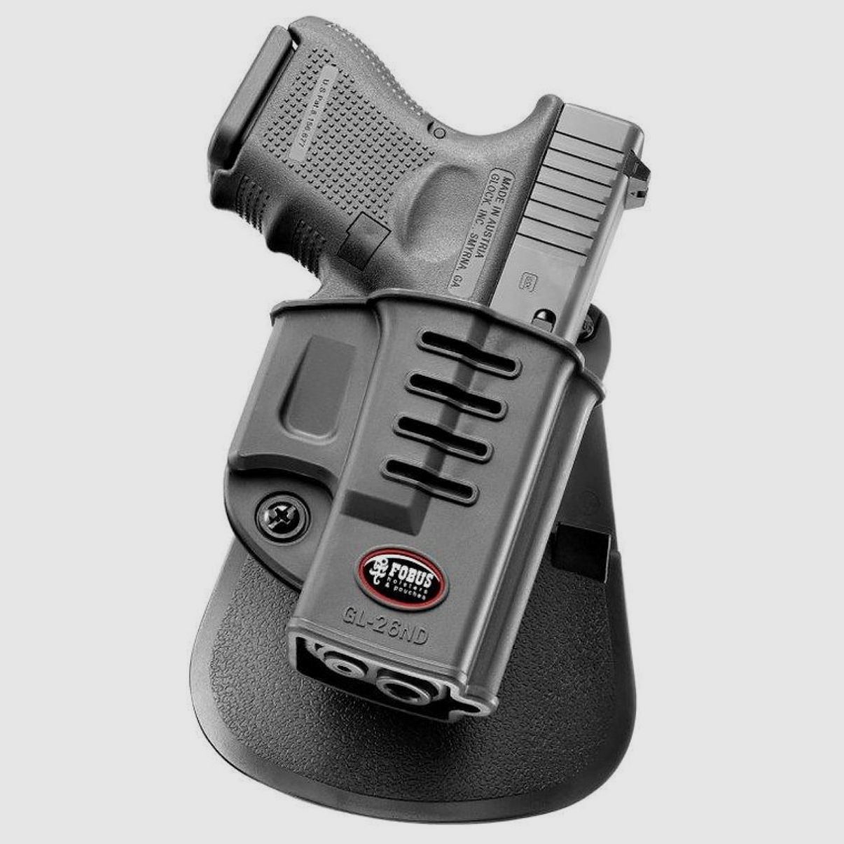 Fobus Paddle Holster für Glock 26 mit Rotationsverstellung