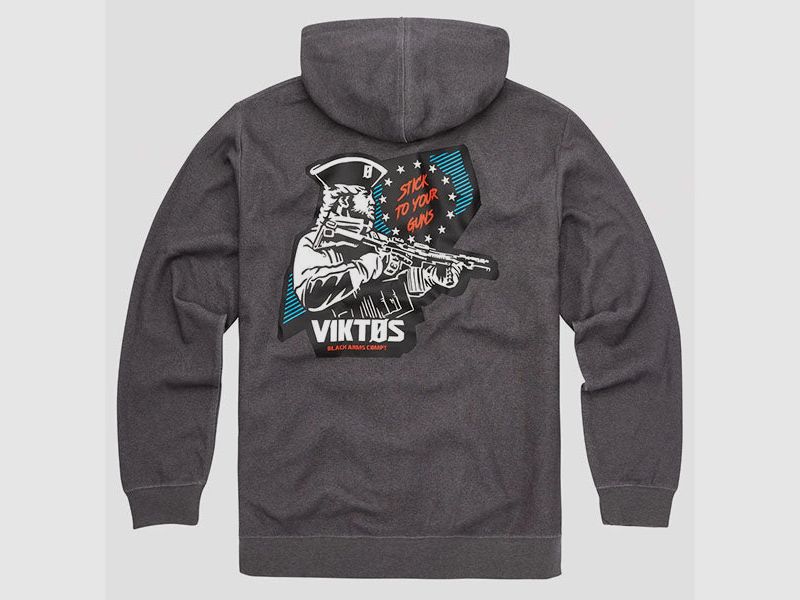 Hoodie GUNVENT STICKUP, dark grey heather, Bild 2 von 7