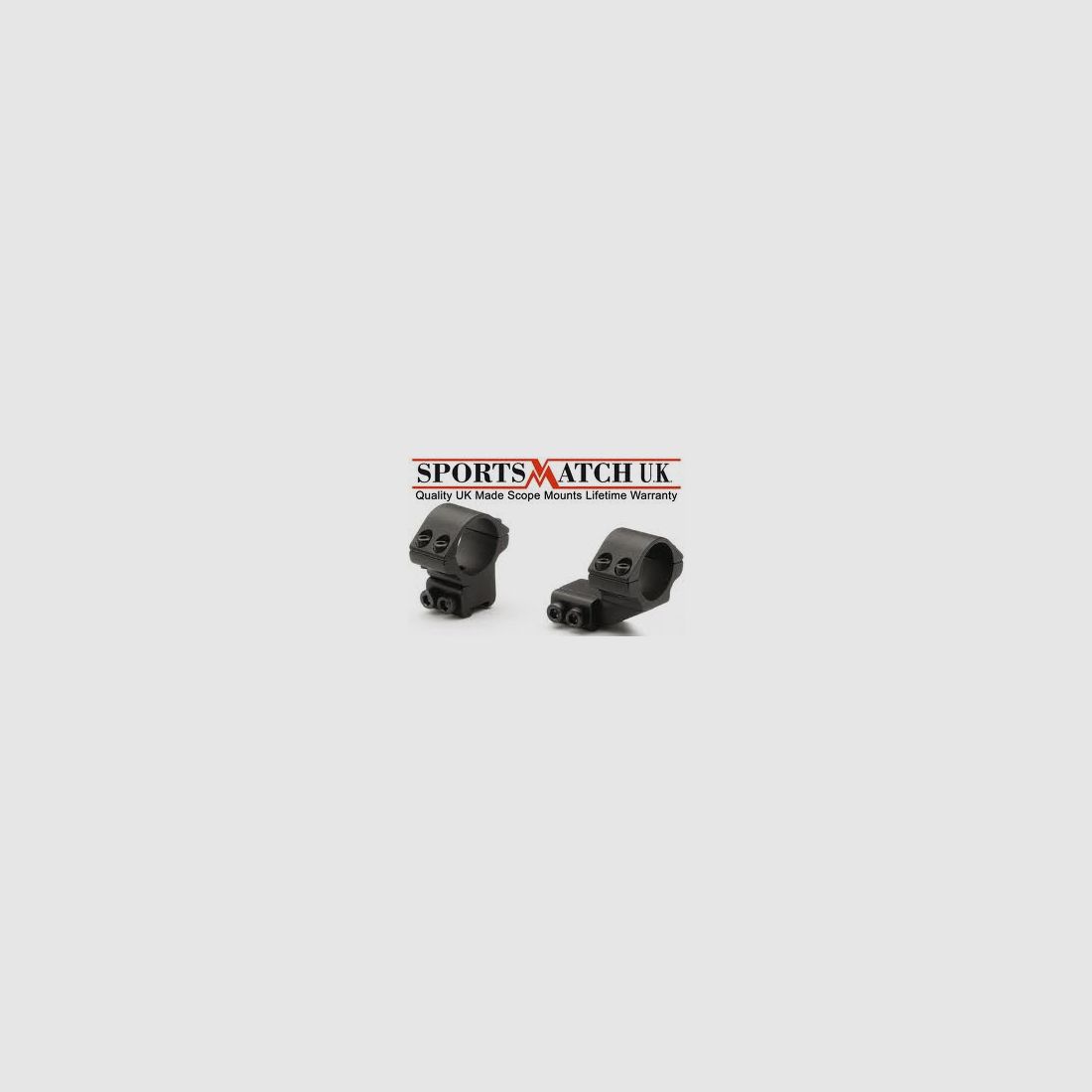Sportsmatch Attache 2 Stück, hoch, schwenkbar, 1″ (25,4 mm), Basis 11 mm (ET09C)