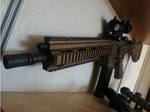Airsoft Hk 416 gas abzugeben 