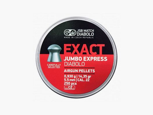 JSB Exact Diabolo Jumbo Express 5,52 mm 14,35 grain