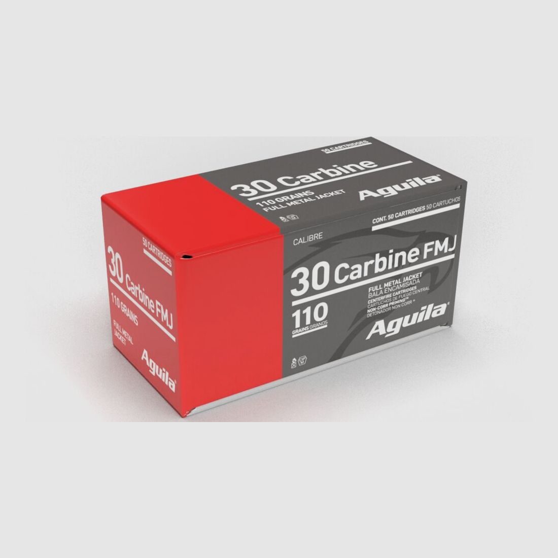 Aguila	 .30 Carbine FMJ 110GR