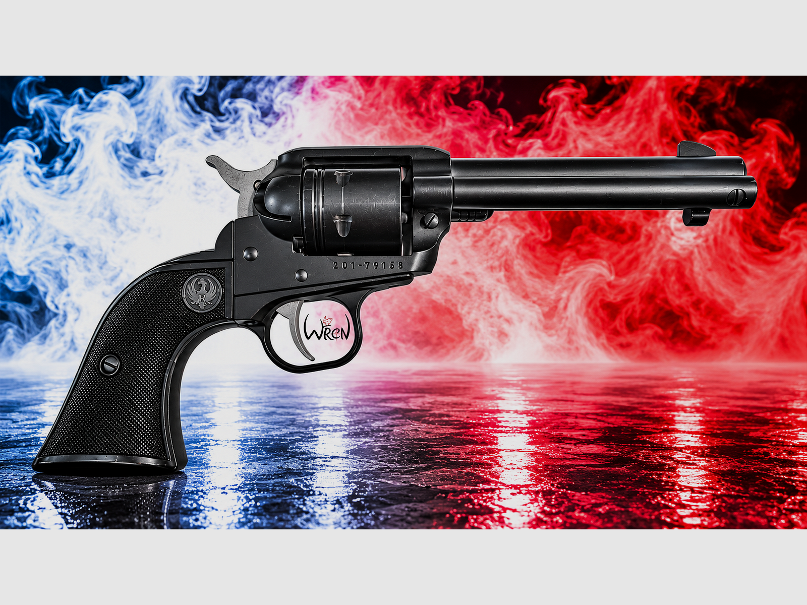 22LR Revolver Ruger Wrangler, afbeelding 1 van 3