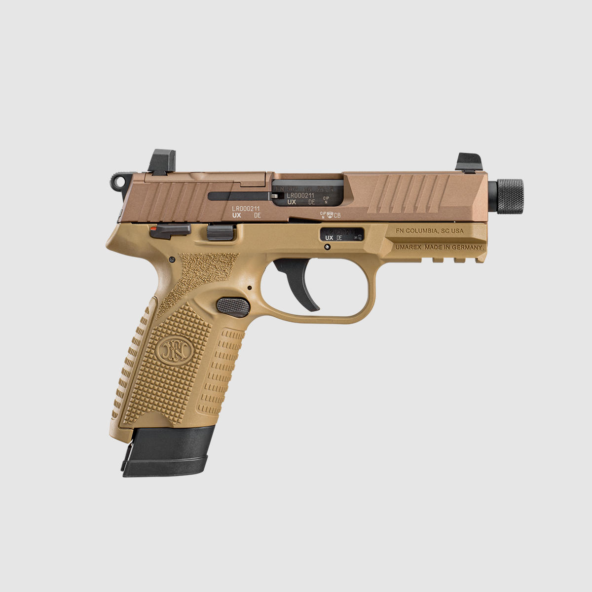 FN 502 Tactical FDE LL11,68cm .22 lr., Bild 1 von 5