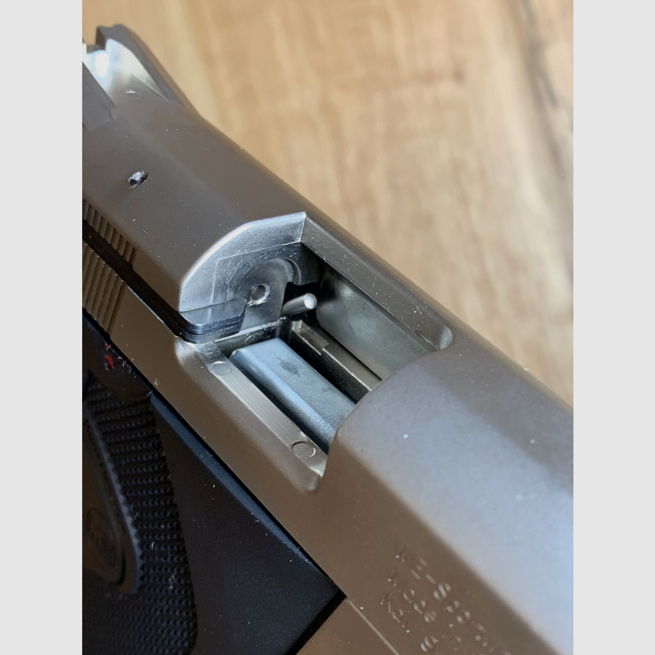 ME 69 Springfield (Mini Para) Pistolet de signalisation, finition mate, 9mm P.A.K., (réplique de S&W Mini Gun)