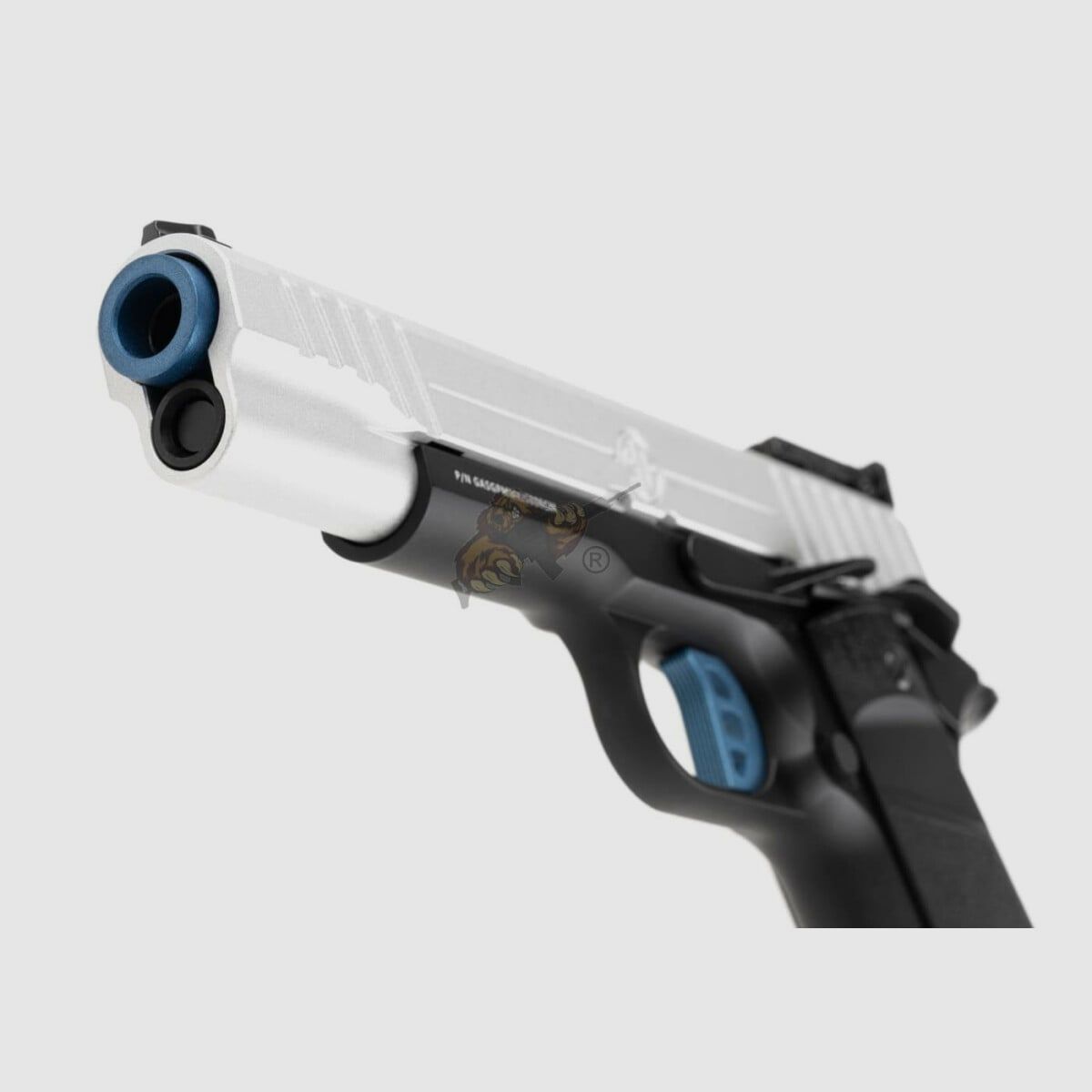 GX45 Mk.I Metall Version GBB Airsoft Pistole in Silber -F- | G&G