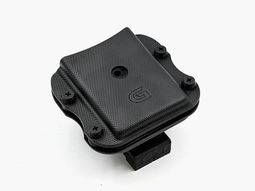 Magazintaschen Ghost für AR-15/M4, Schwarz, Einzelmagazin, mit Clip